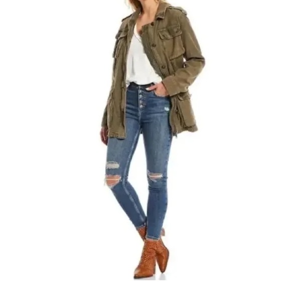 Free People Not Your Brothers Surplus Jacket - Picture 3 of 10